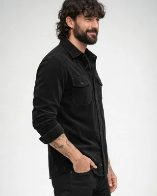 Corduroy Classic Shirt Long Sleeve