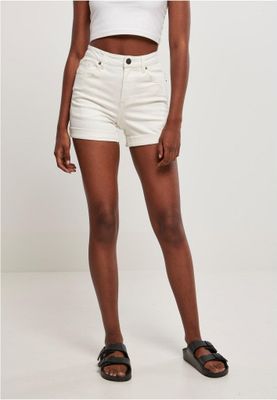 Ladies Organic Stretch Denim 5 Pocket Shorts