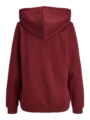 Huvtröja för dam med JXABBIE– cabernet port royale