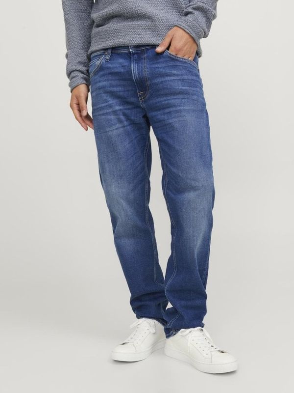 Regular Fit Dark Washed herrejeans Clark