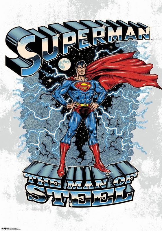 Superman - Man Of Steel Poster