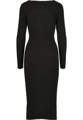 Long knitted dress