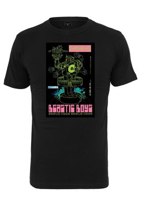 Robot med text Beastie Boys Robot Tee T-shirt – svart