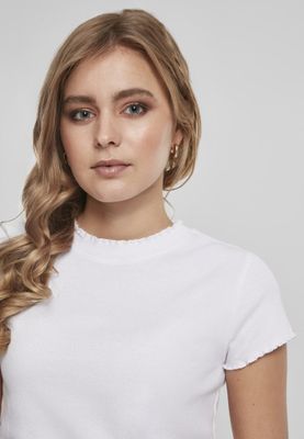 Ladies ribbed t-shirt