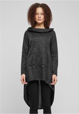 Hoodie dress with long back