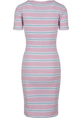 Dress with stripes
