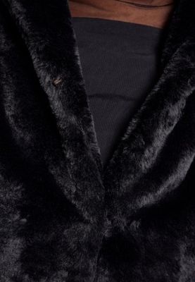 Ladies Hooded Teddy Coat