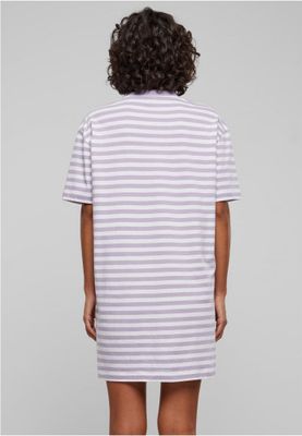 Women's striped oversize t-shirt dress