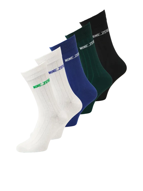 Low-top strumpor Nine-zero - 5-pack