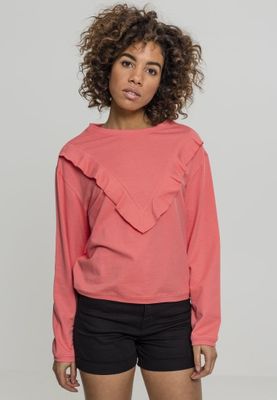 Sweatshirt with long bodice