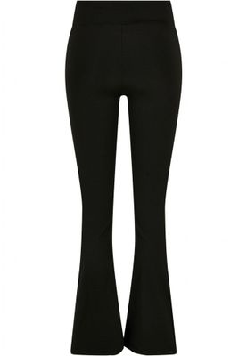 Ladies Recycled High Waist Flared Leggings