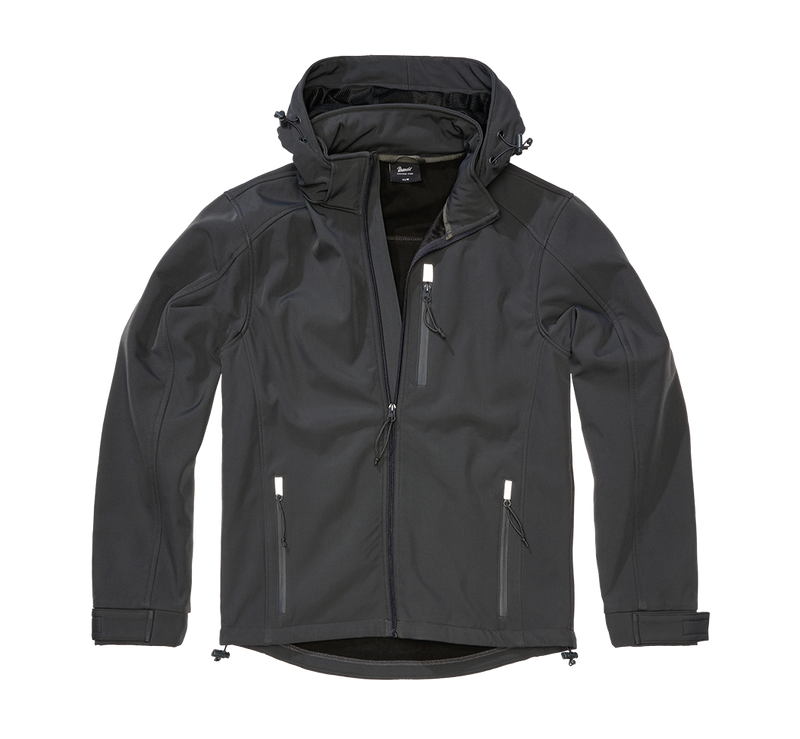 Brandit Hurricane softshelljacka herr – antracit