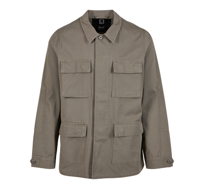 Brandit BDU Twill skjortjacka herr – olivgrön