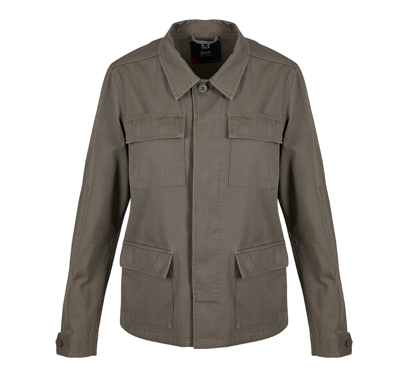 Brandit BDU Twill jacka dam – olivgrön