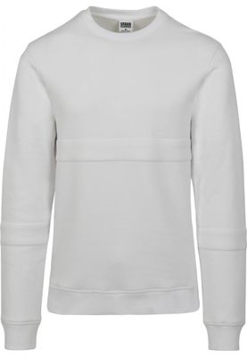 Sweatshirt with knitted fabric