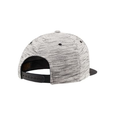 Stripes Melange Crown Snapback Cap