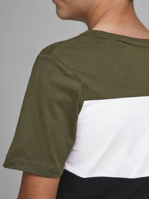 Trefärgad Jack And Jones T-shirt barn