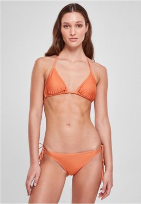Vintage orange triangle bikini