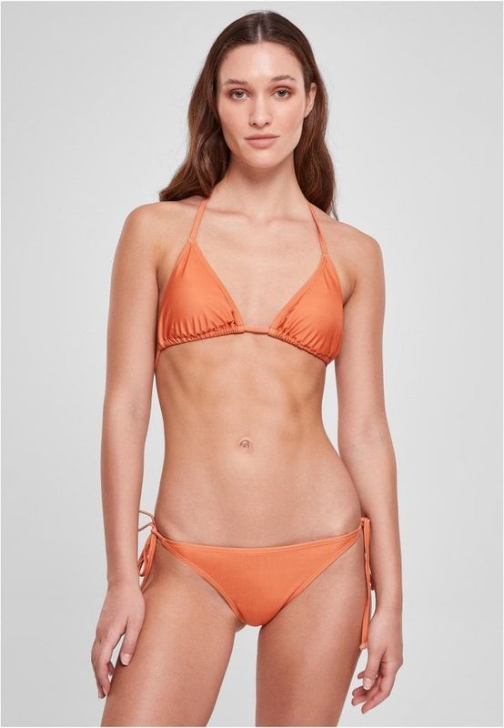 Vintage orange trekant bikini