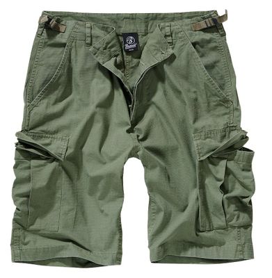 Ripstop cargo shorts men olive
