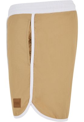 Retro Swimshorts White/Unionbeige