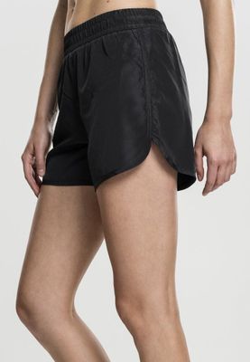 Women's black sports shorts