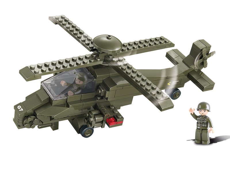 Attack helicopter M38 - Sluban - B0298