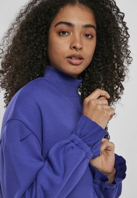 Höghalsad sweatshirt dam