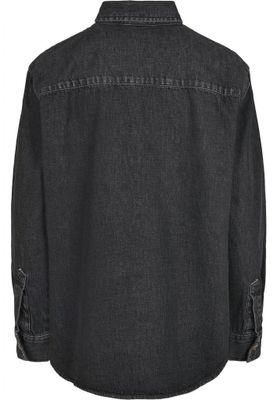 Denim shirt in oversize women
