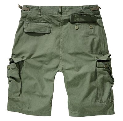 Ripstop cargo shorts men olive