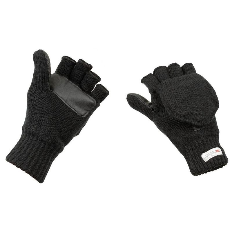 Fingerløse handsker med foldet top
