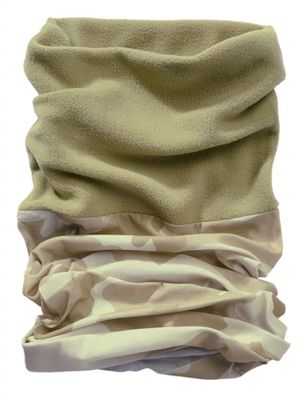 Tube scarf fleece sandstorm