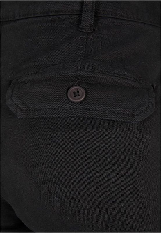 Ladies High Waist Wide Leg Chino Pants