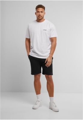 T-shirt med logotyp bröst – vit