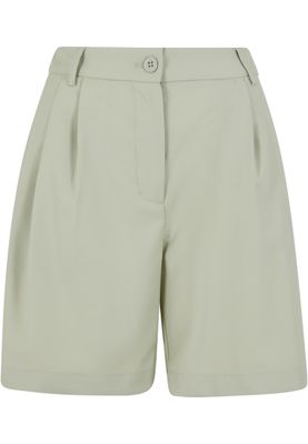 Ladies Pleated Bermuda Shorts