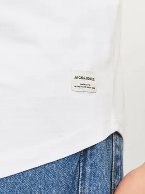 7-pack T-shirts med runt avslut