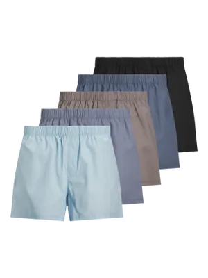 Rymliga boxershorts - 5-pack
