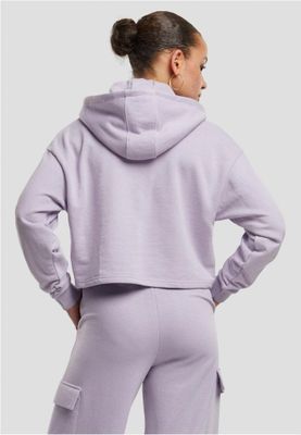 Komfortabel cropped hættetrøje til kvinder