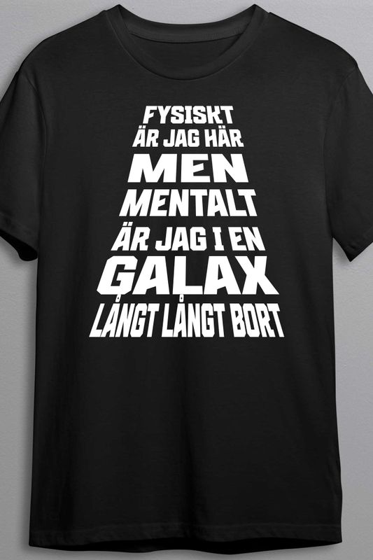 Fysiskt är jag här - T-shirt herr