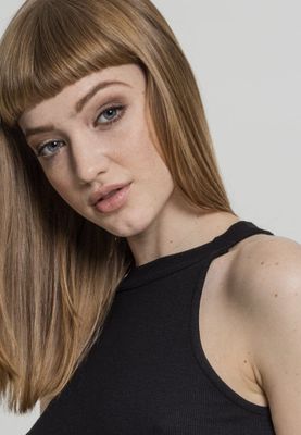 Turtleneck top in viscose lady