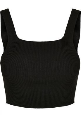 Ladies Cropped Knit Top