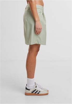 Ladies Pleated Bermuda Shorts
