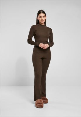 Ladies Rib Knit Turtelneck Sweater