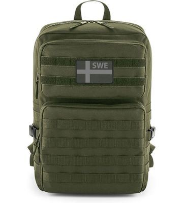 MOLLE backpack - SWE gray flag patch