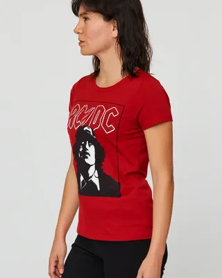 AC/DC - Lock Up Your Daughters Girly Tee