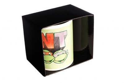 TMNT Distressed Faces kaffemugg