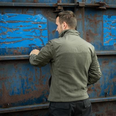 MA-1 fleece bomber jacket