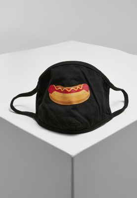 Mundskærm med burger og hotdog 2-pak