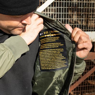 MA-1 unlined bomber jacket