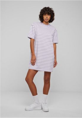Women's striped oversize t-shirt dress